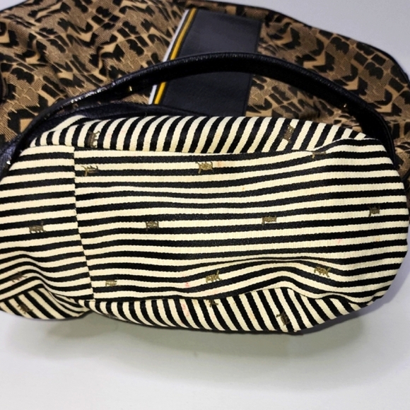 L.A.M.B. Black and Brown Shoulder Bag with Elegant Design - Picture 11 of 15